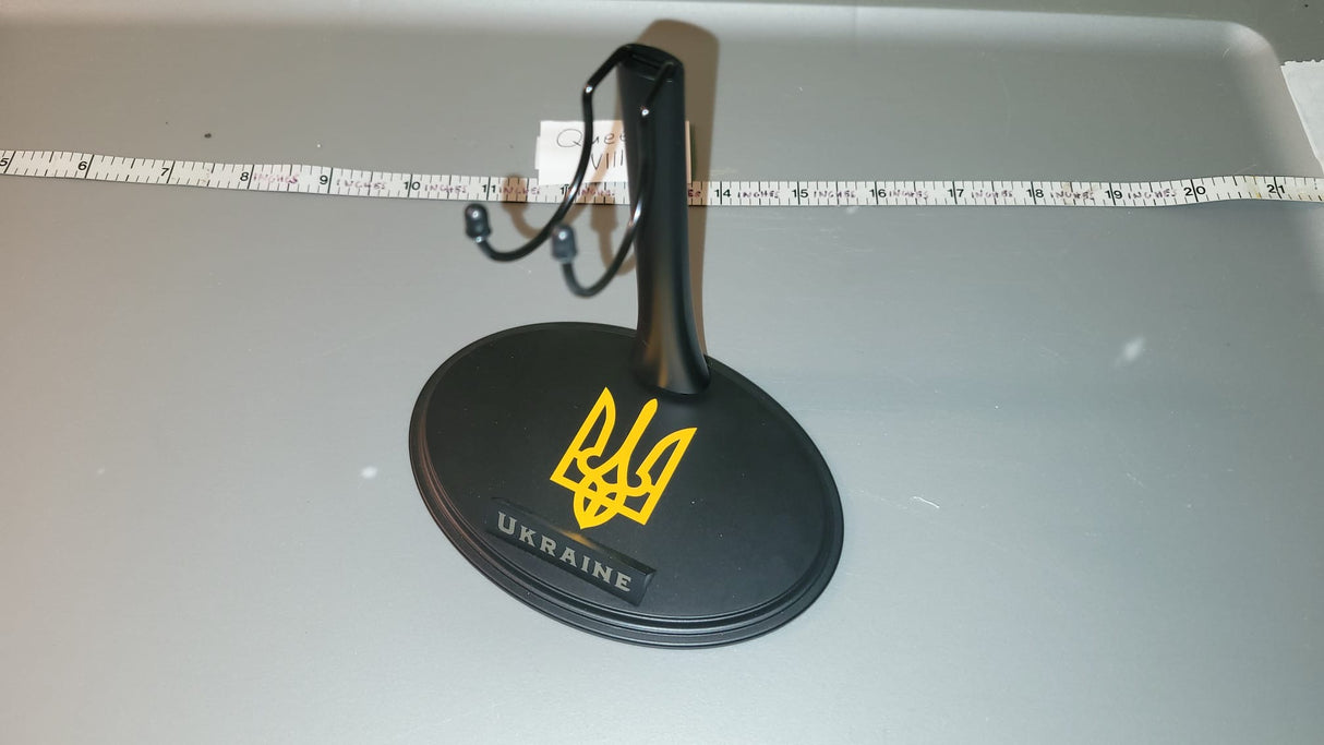 1/6 Scale Modern Era Figure Stand - Flagset Ukrainian