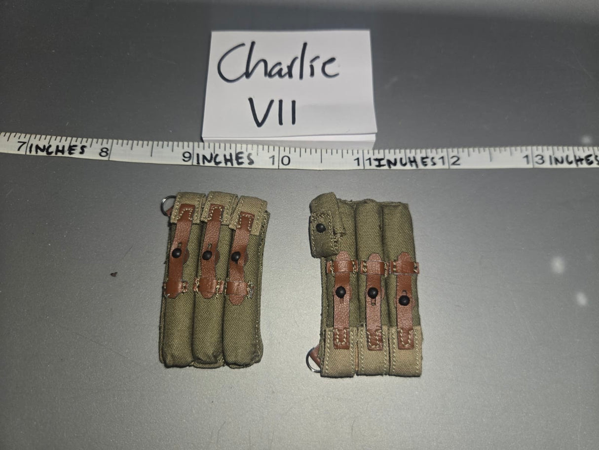 1/6 Scale WWII German MP-40 Pouch Set
