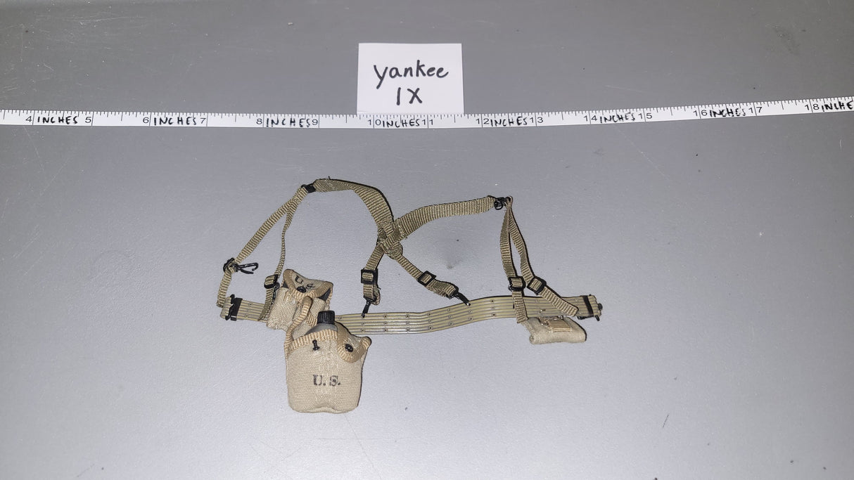 1/6 Scale WWII US Web Gear Lot