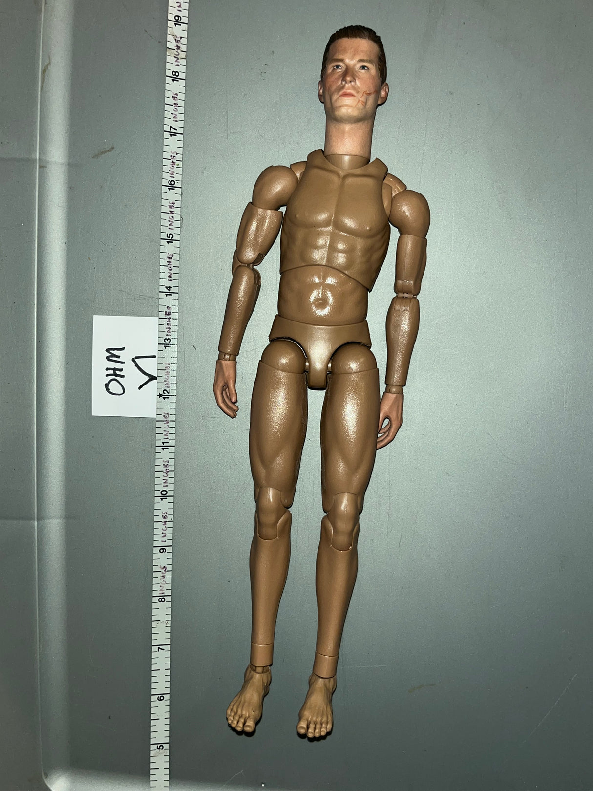 1/6 Scale WWII German Nude Figure  - UJINDOU Battalion 600 Fallschirmjager