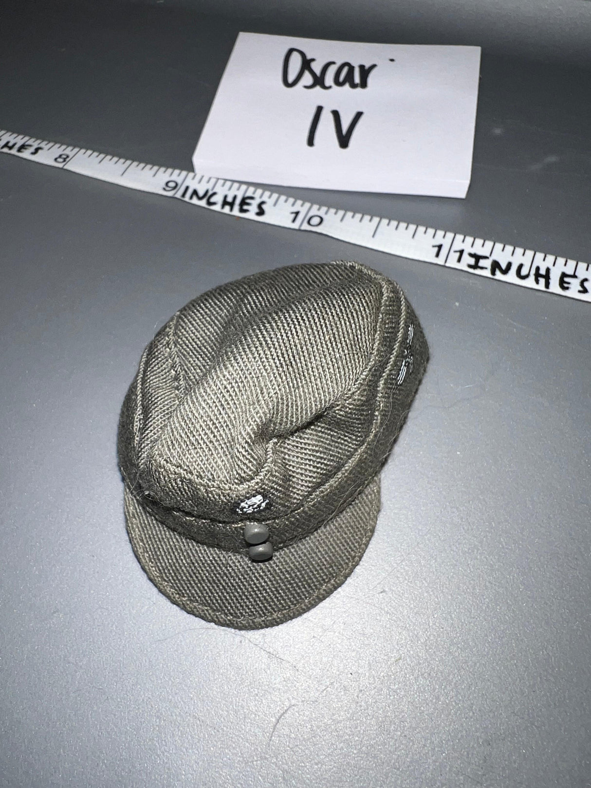 1/6 Scale WWII German Grey Field Cap
