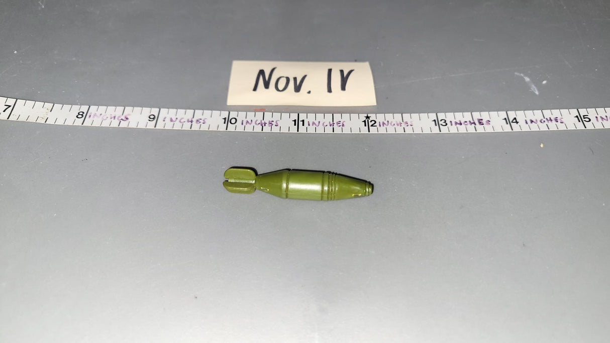 1/6 Scale WWII US 60mm Mortar Round