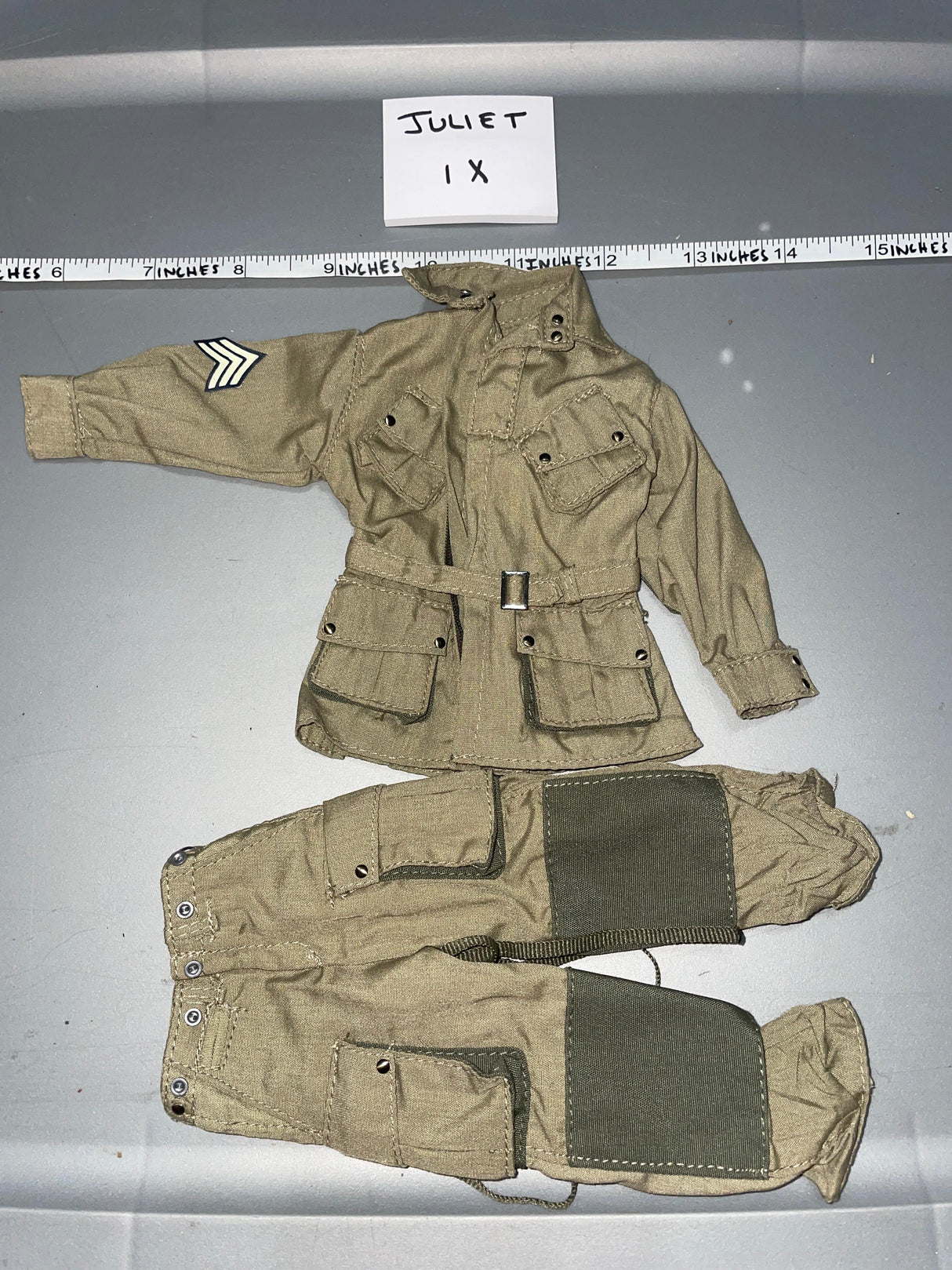 1/6 Scale WWII US Paratrooper Uniform