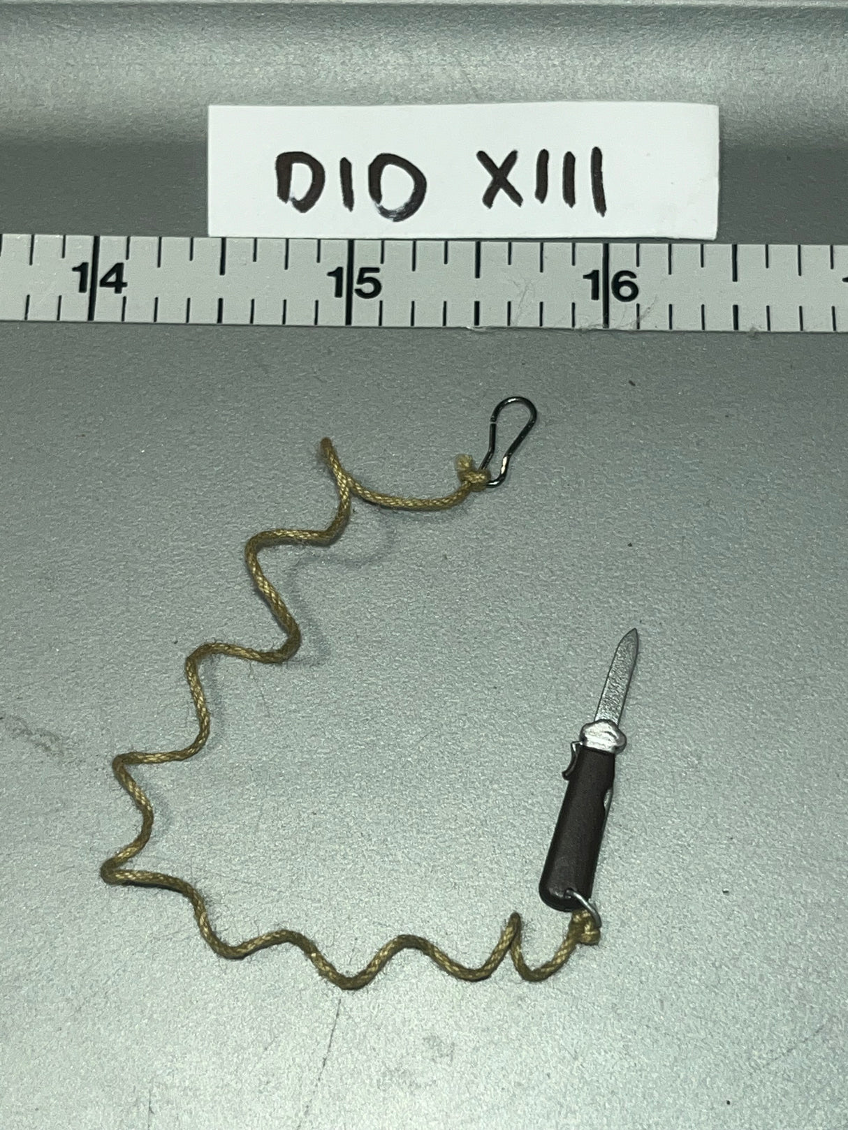 1/6 Scale WWII German Gravity Knife - DID - 20th Anniversary Fallschirmjager Axel