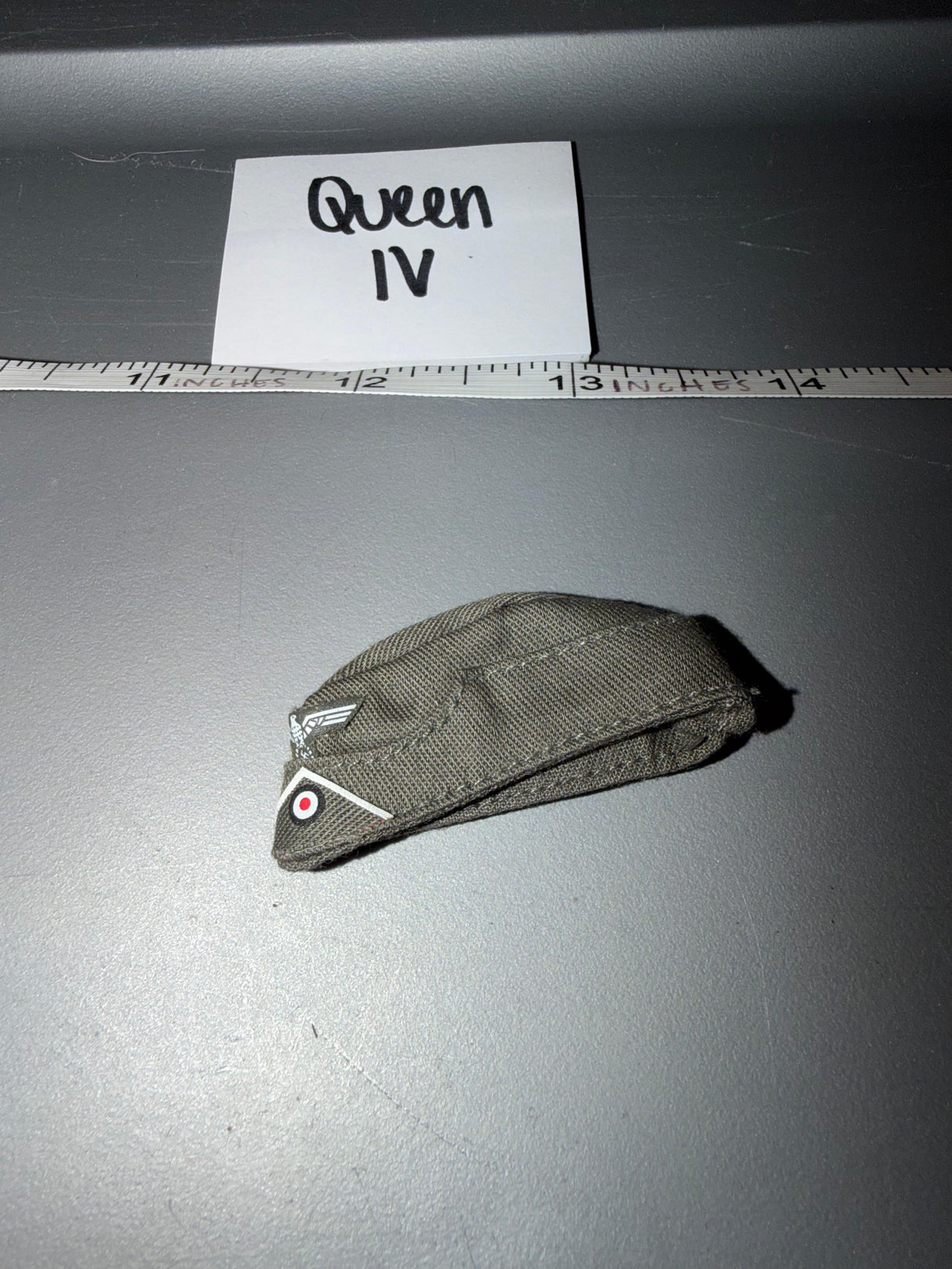 1/6 Scale WWII German Grey Field Cap