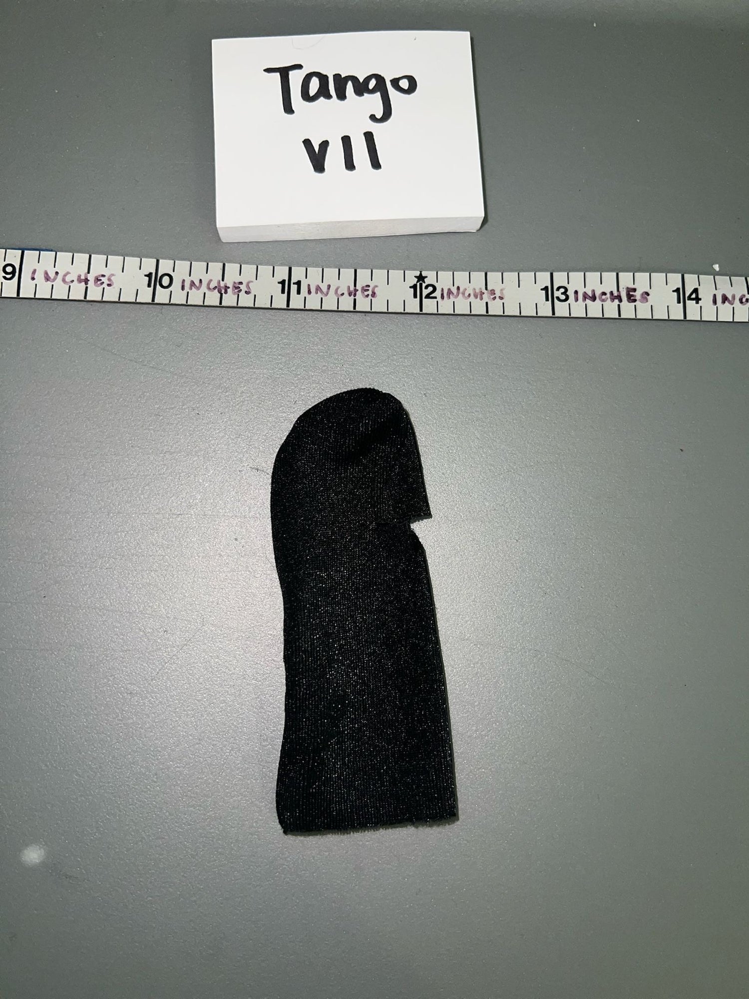 1/6 Scale Modern Era Black Balaclava Mask