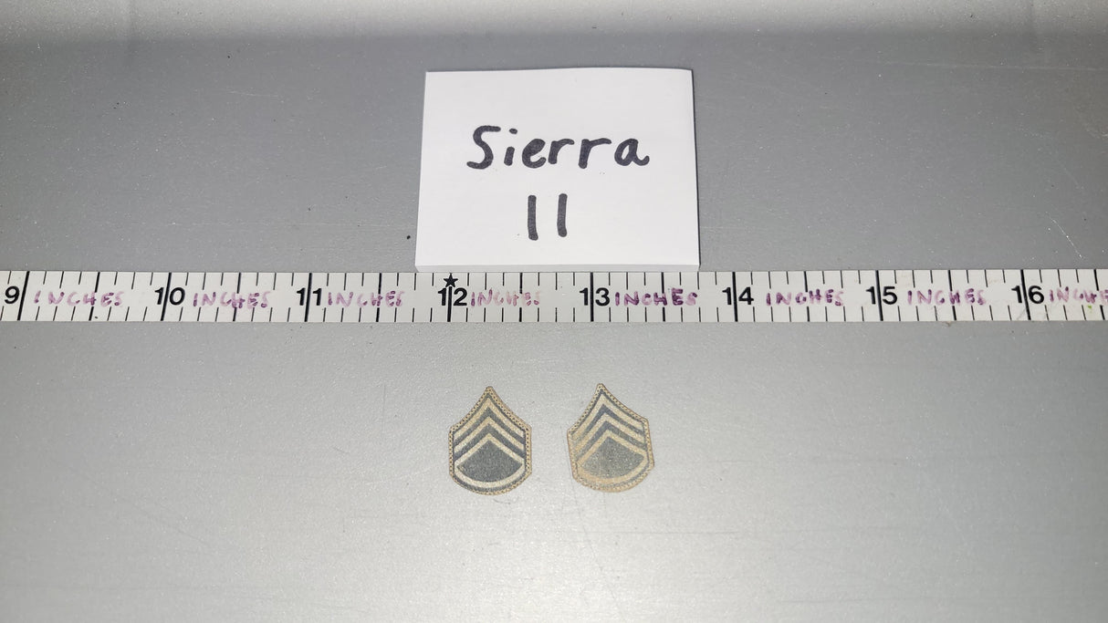 1:6 Scale WWII US Rank Patches