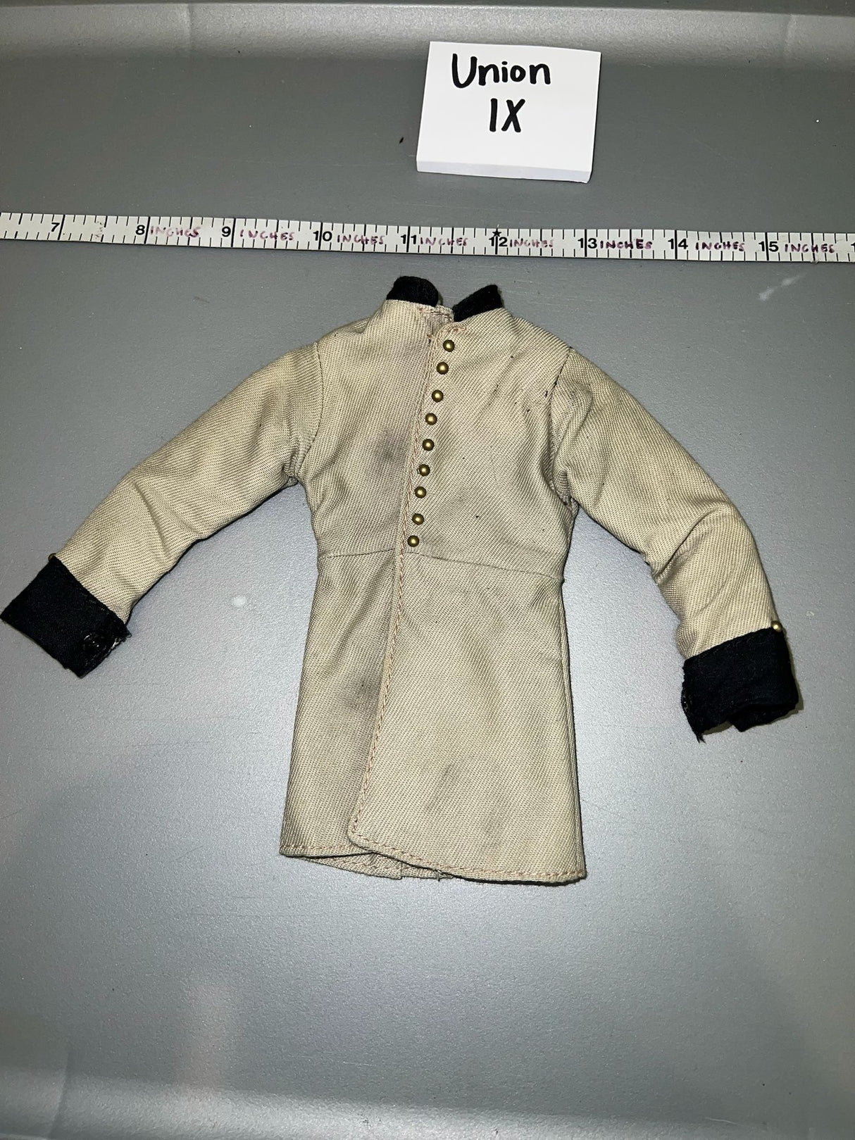 1/6 Scale Civil War Confederate Frock Coat - Western Era