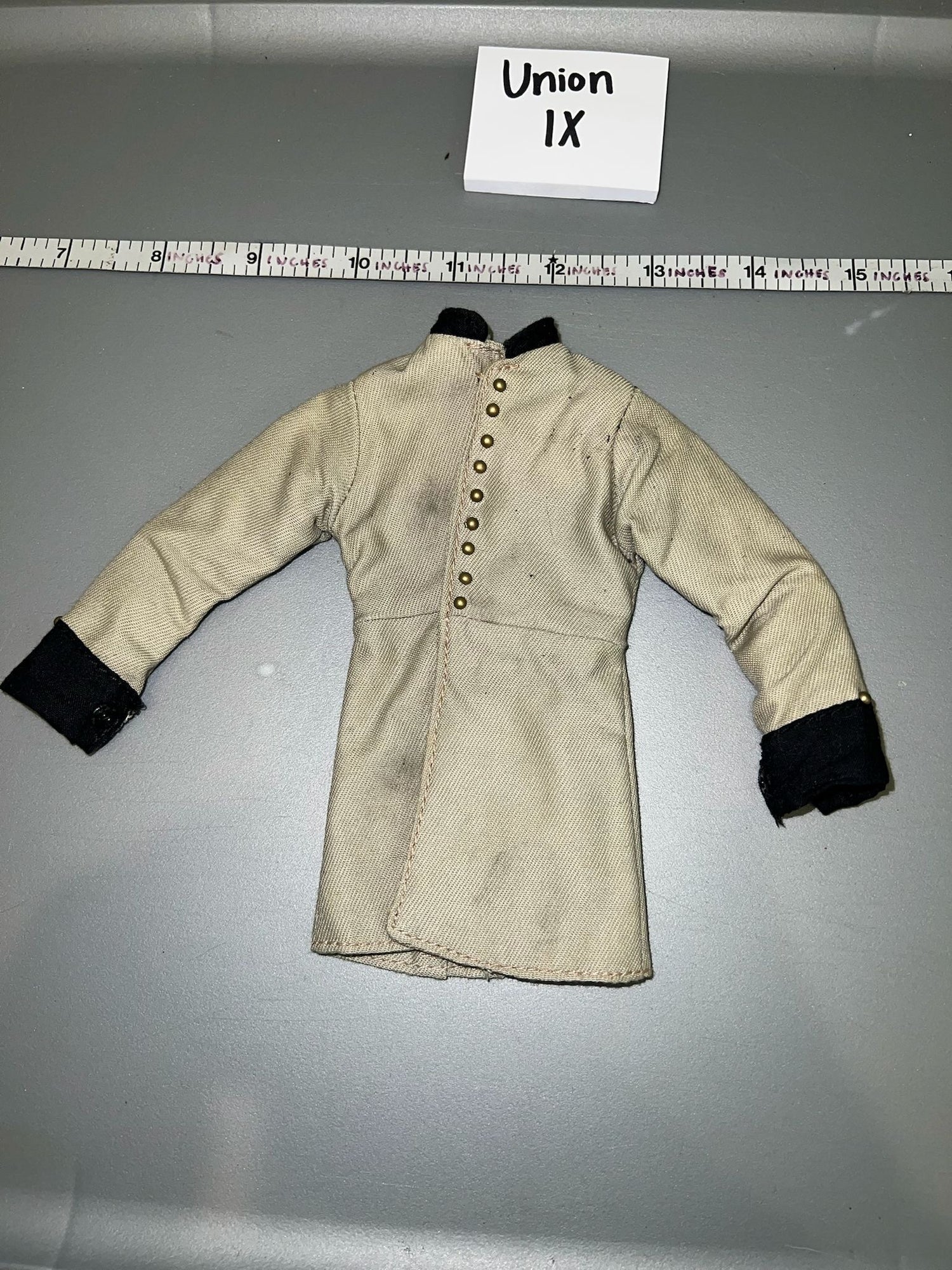 1/6 Scale Civil War Confederate Frock Coat - Western Era