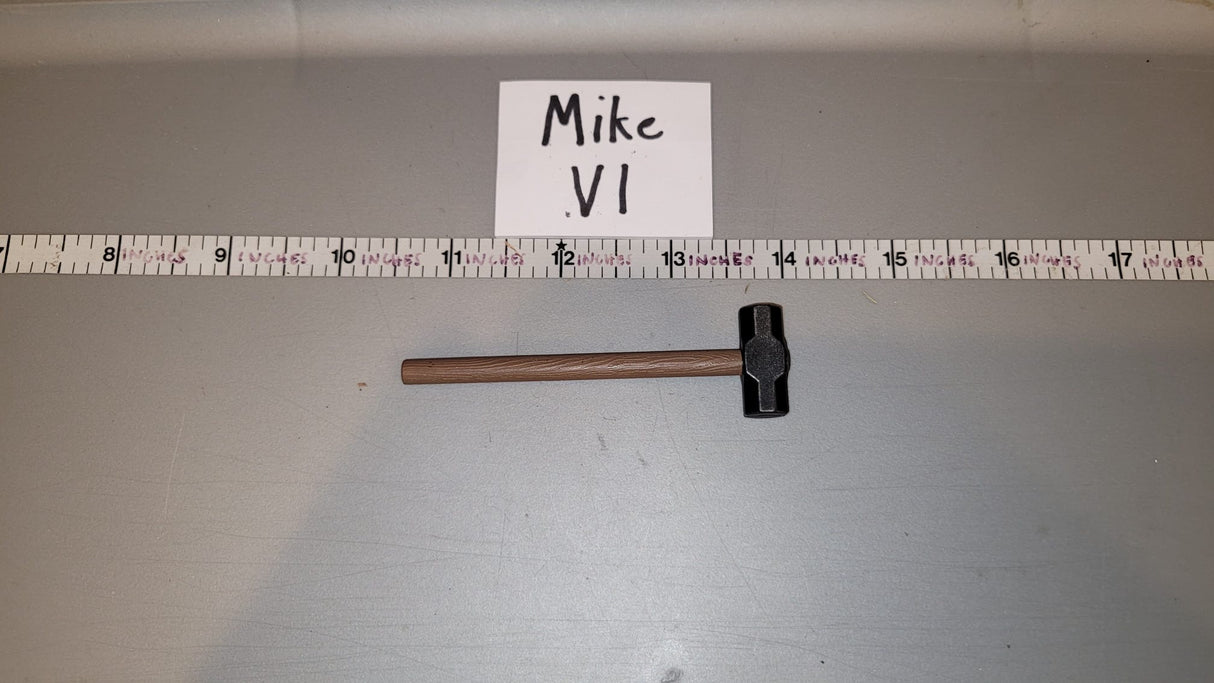 1:6 Scale Modern Sledge Hammer Tool