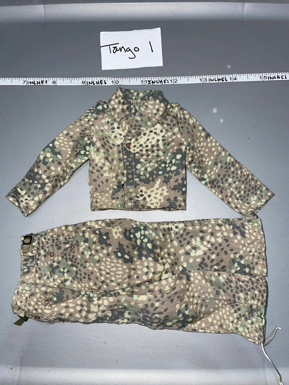 1/6 WWII German Pea Dot Tanker Tunic and Pants