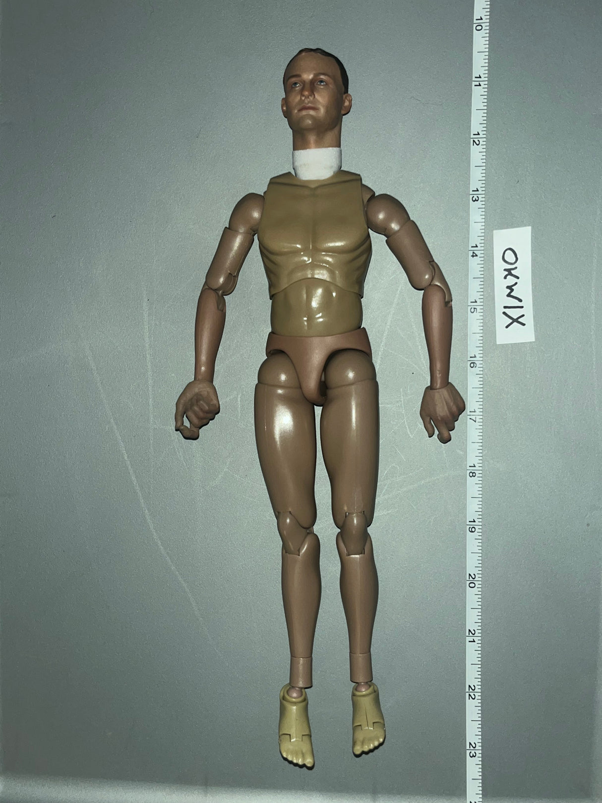 1/6 Scale World War One German Red Baron Nude Figure - Facepool