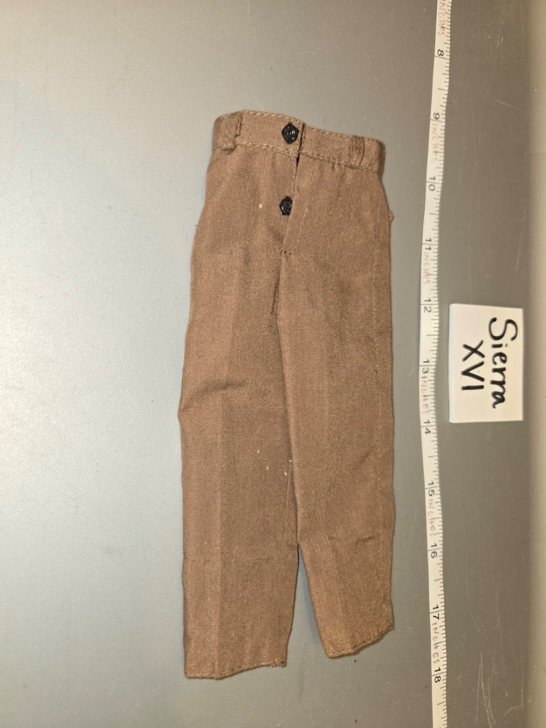 1/6 Scale WWII US Khaki Trousers - Sierra XVI