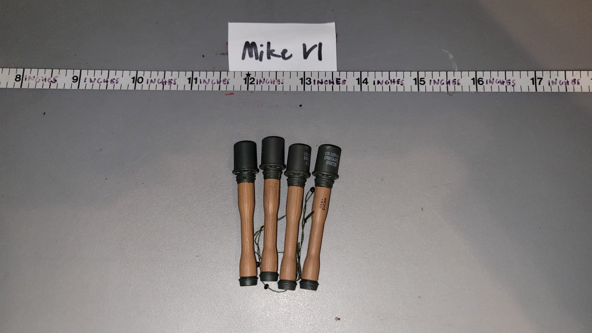 1/6 WWII German Grenade Lot