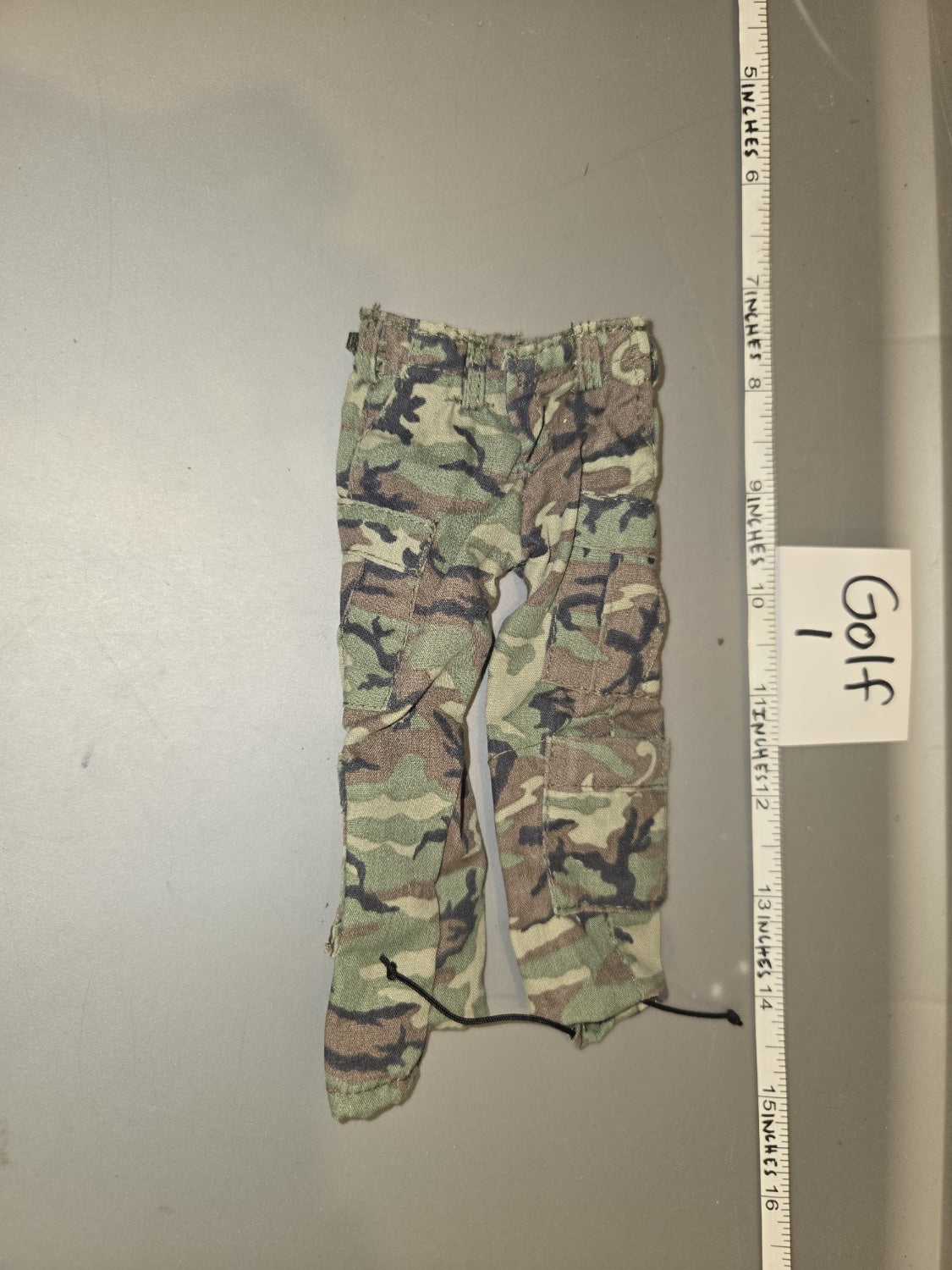 1/6 Scale Modern Era US Woodland Camouflage Cargo Pants - Golf I