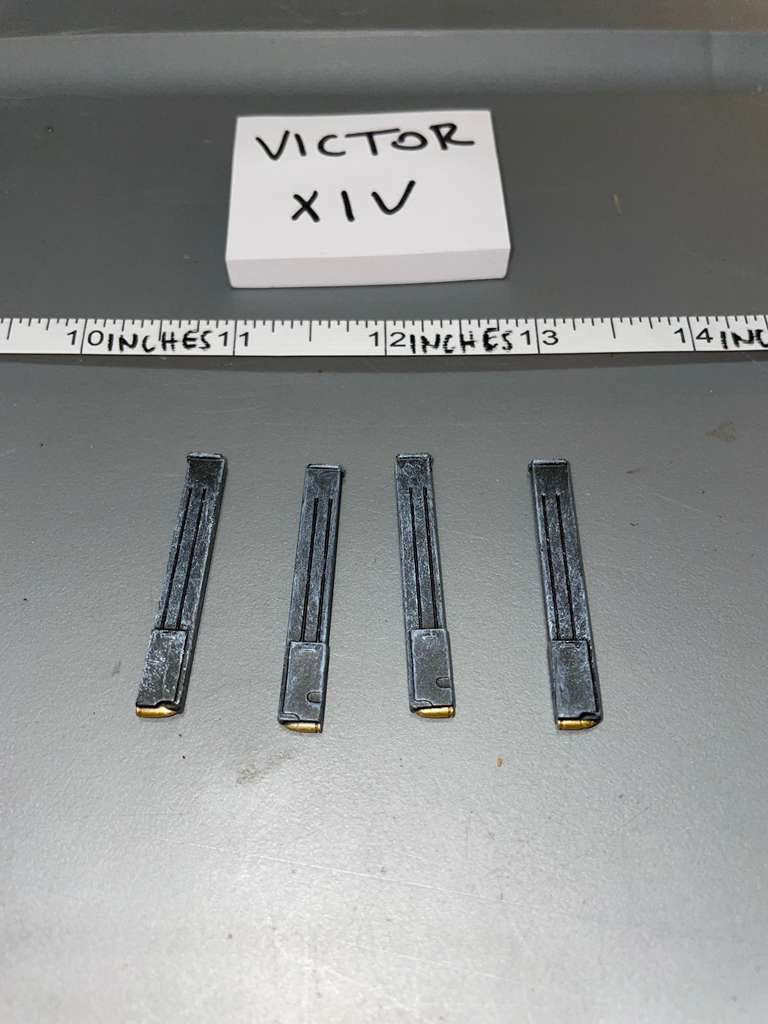 1/6 Scale WWII German MP-40 Magazine Lot