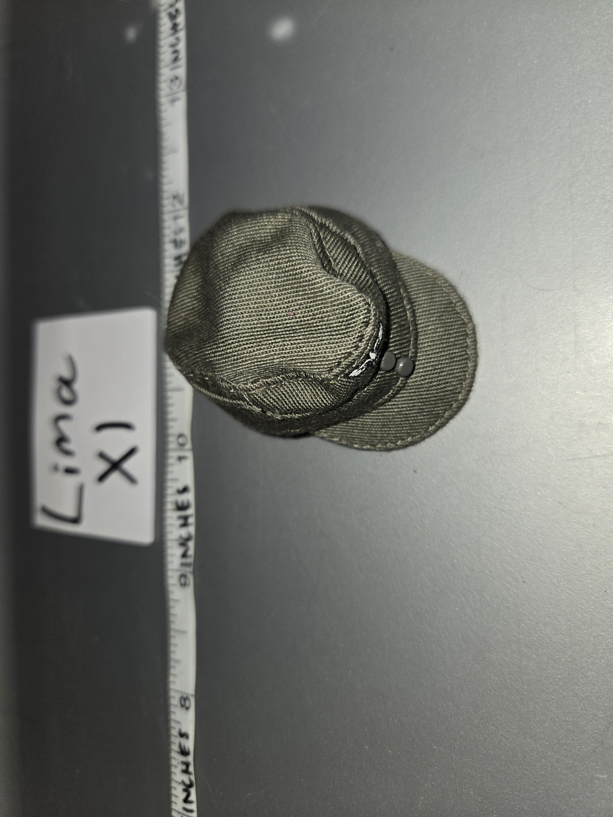 1/6 Scale WWII German Grey Field Cap