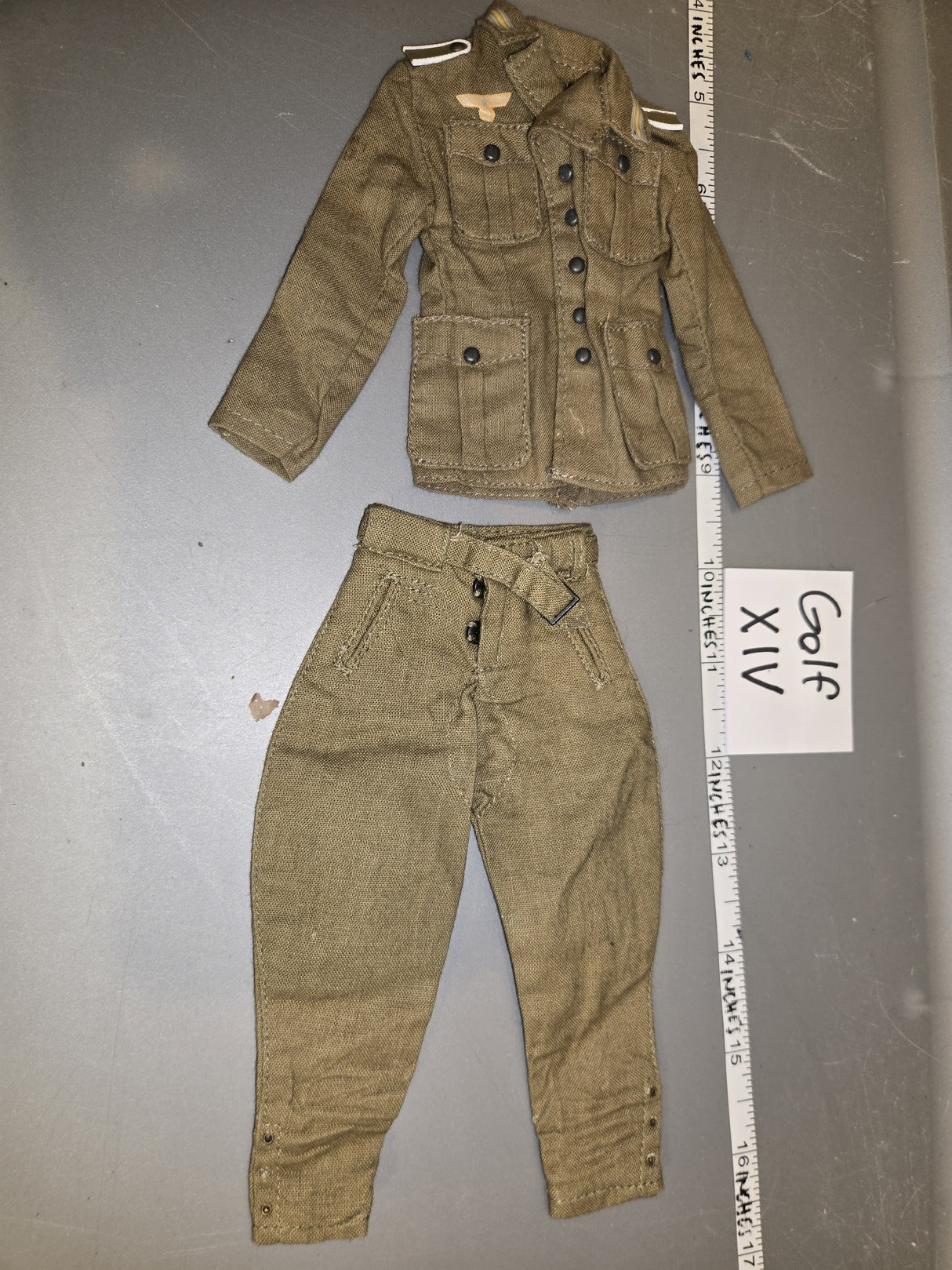 1/6 Scale WWII German Tropical Afrika Korps Uniform