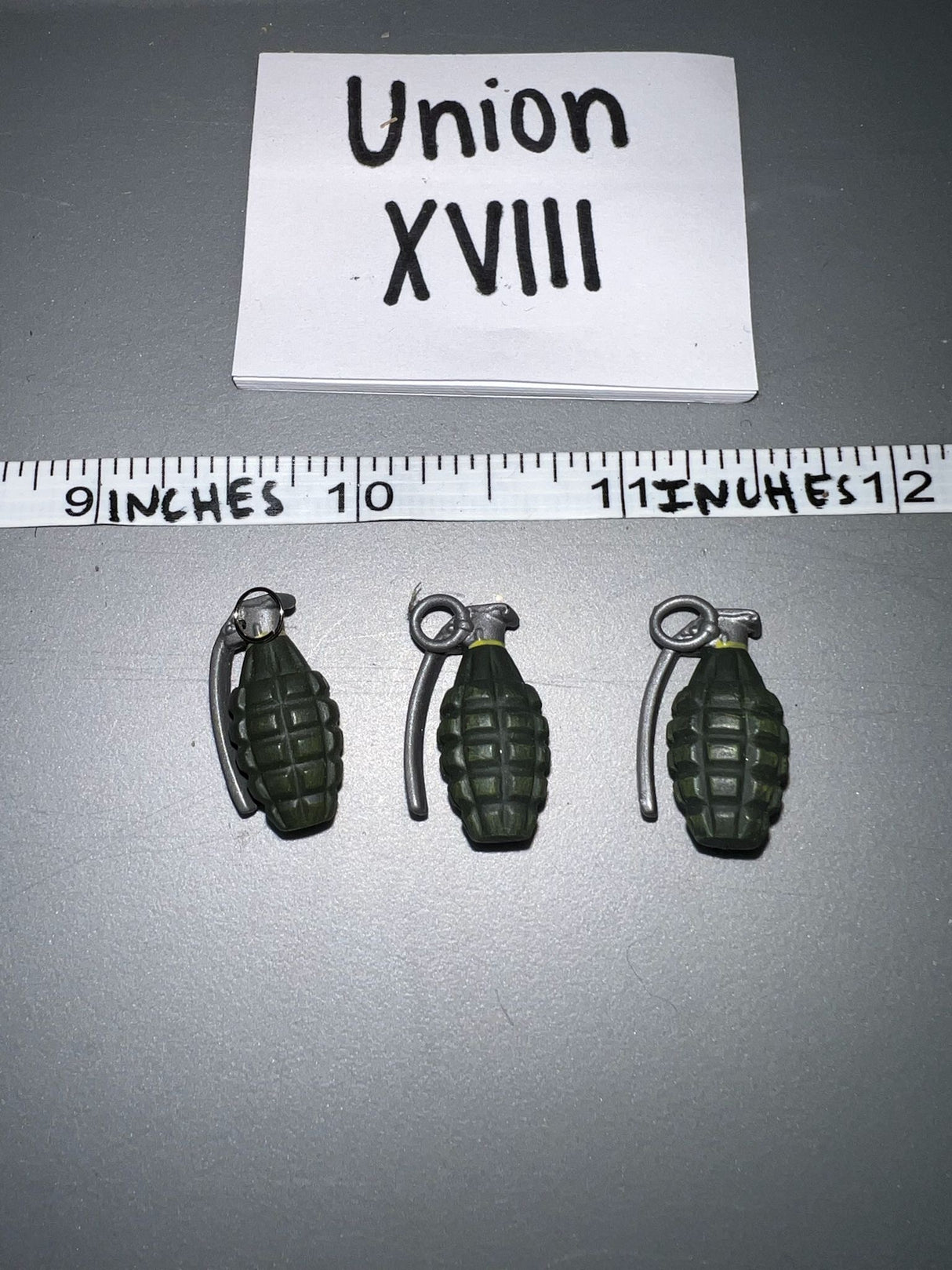 1/6 Scale WWII US Grenade Lot