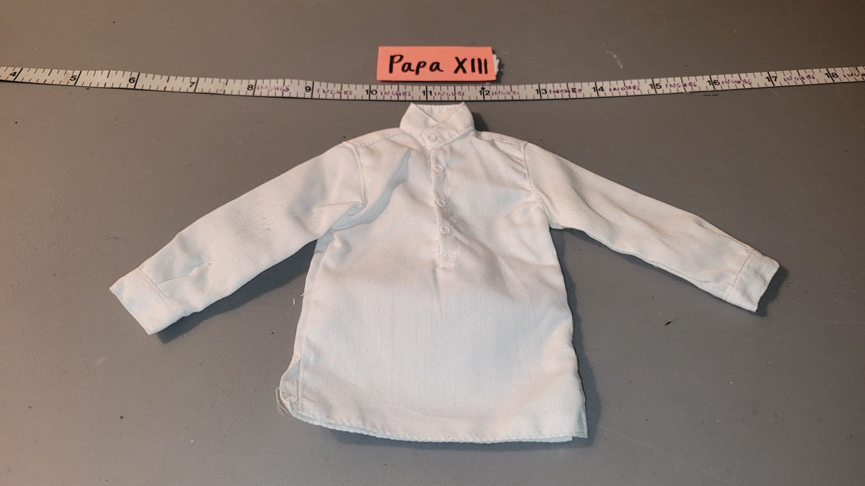 1/6 Scale WWII German White Work Shirt