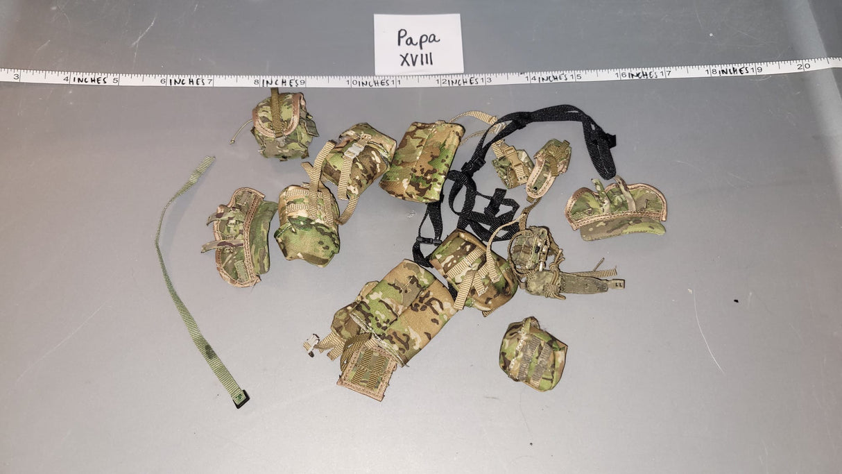 1/6 Scale Modern Era Multicam Pouch Lot