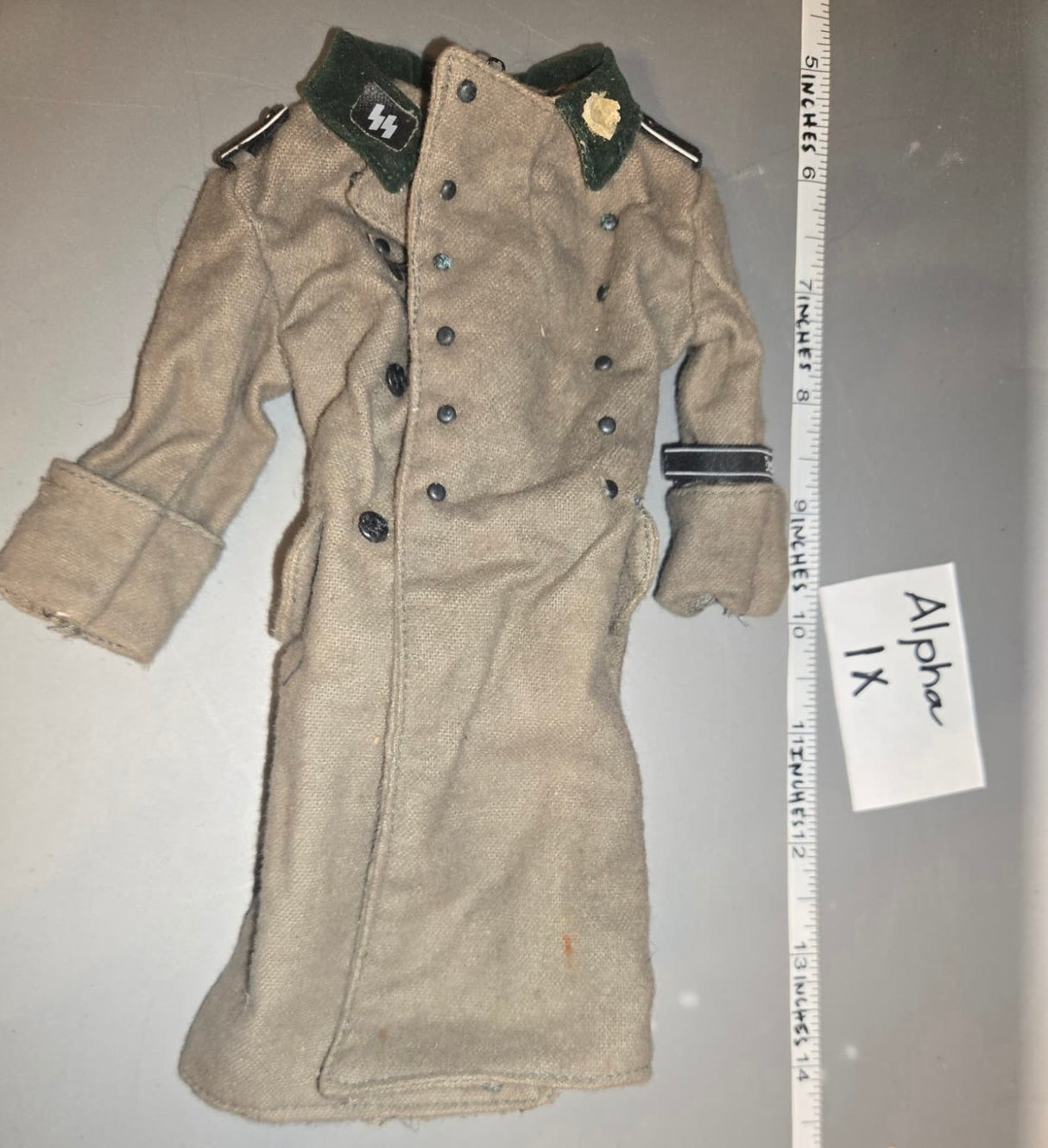 1:6 WWII German Military Great Coat