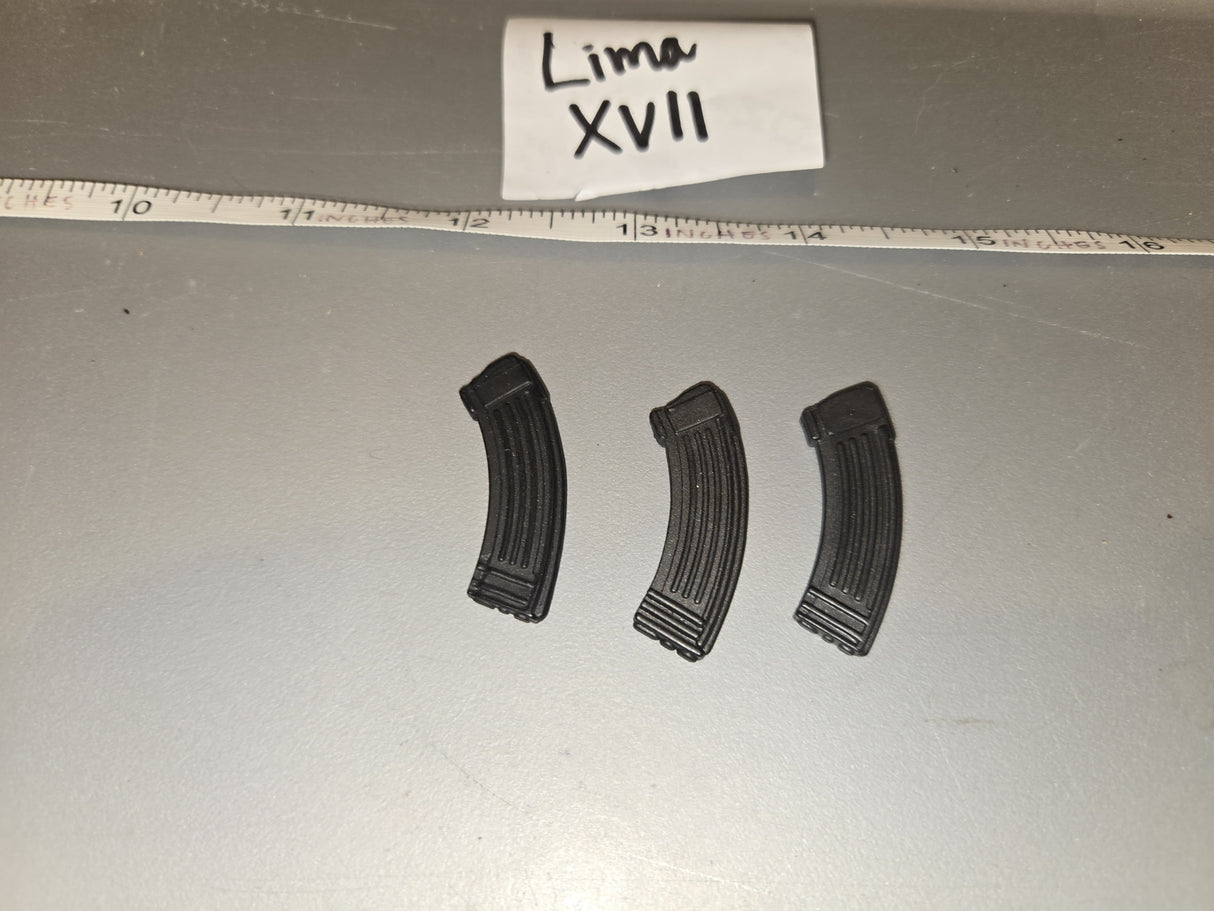 1/6 Scale Russian AK Magazine Lot