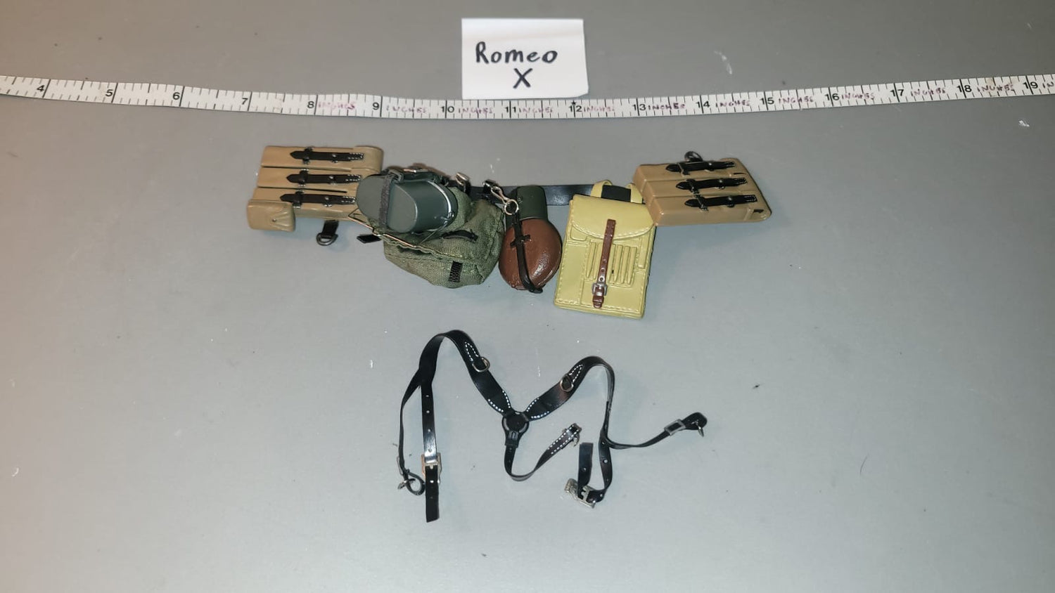 1/6 Scale WWII German Field Gear