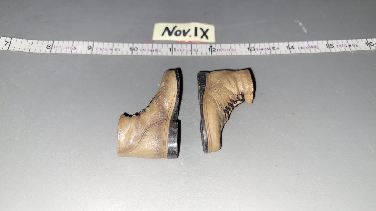 1/6 Scale WWII US Boondocker Boots - dragon