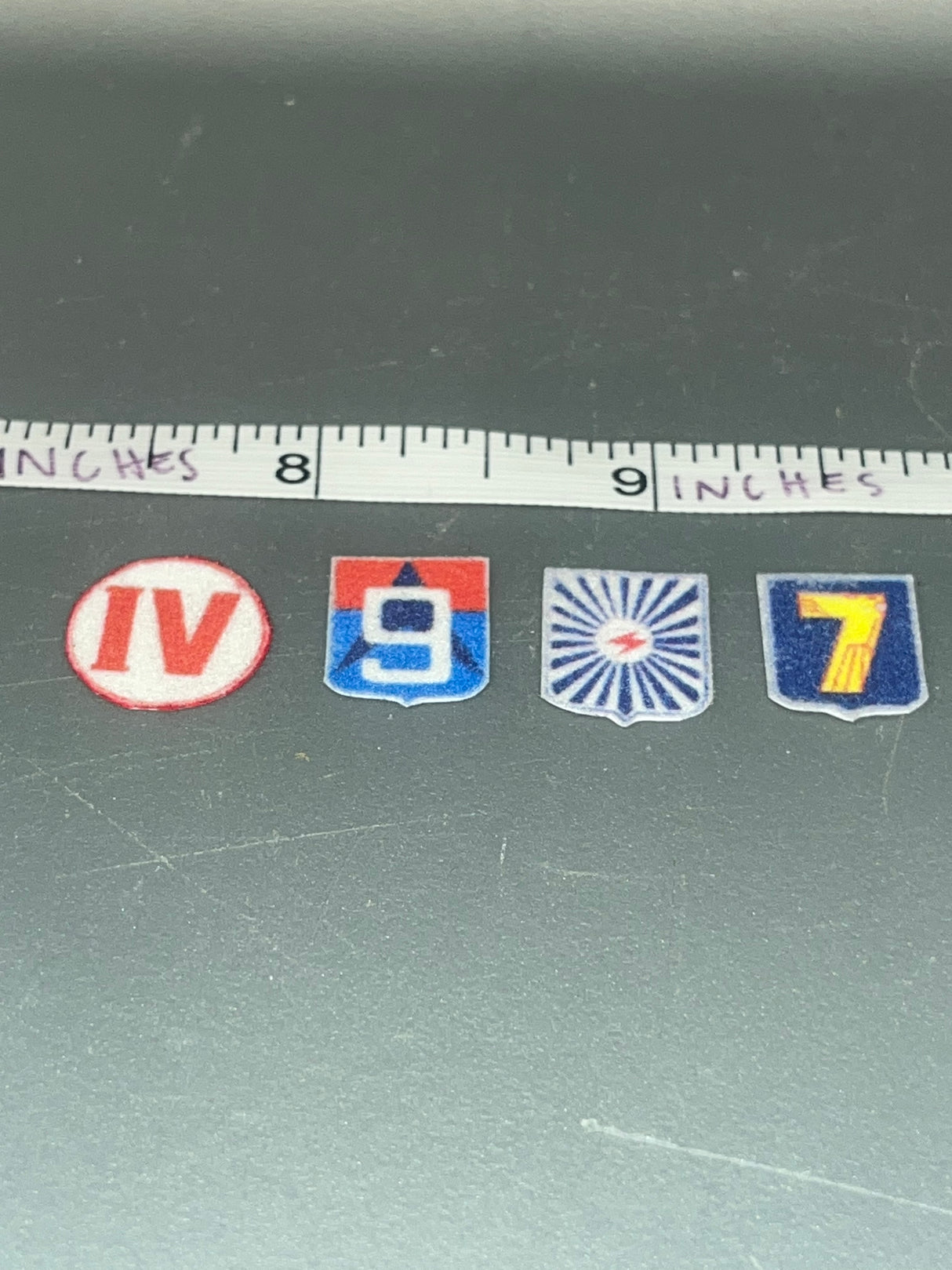 1/6 Scale Vietnam ARVN South Vietnamese IV Corps Infantry Division Patch Set - ZA Exclusive