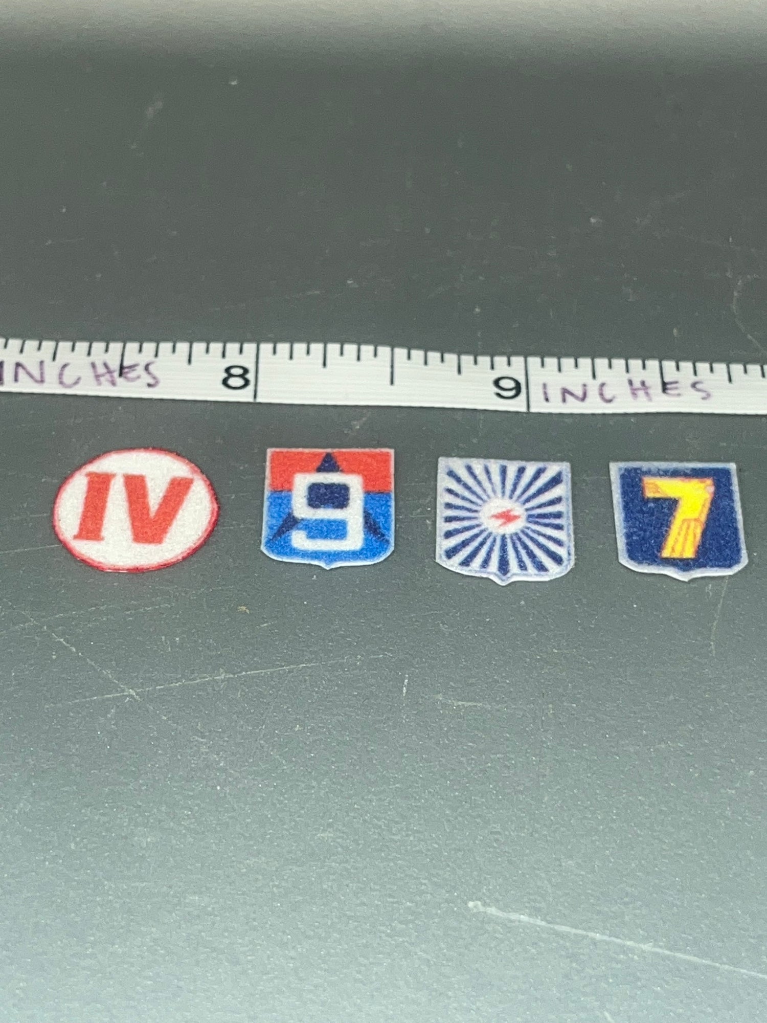 1/6 Scale Vietnam ARVN South Vietnamese IV Corps Infantry Division Patch Set - ZA Exclusive