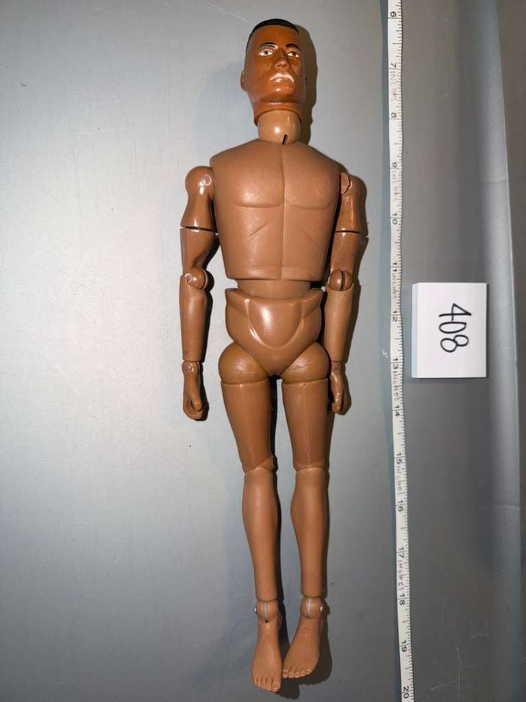 1/6 Scale Nude Vintage Remake Elite Brigade Figure - African American Black