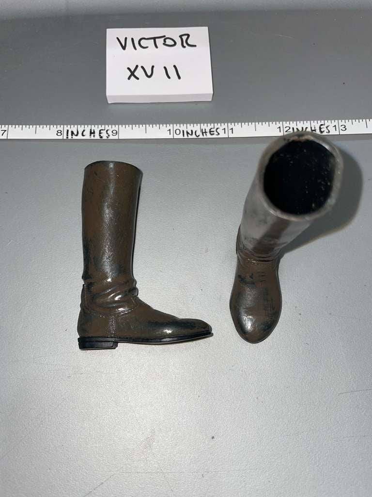 1/6 Scale Revolutionary War Napoleonic Western Boots