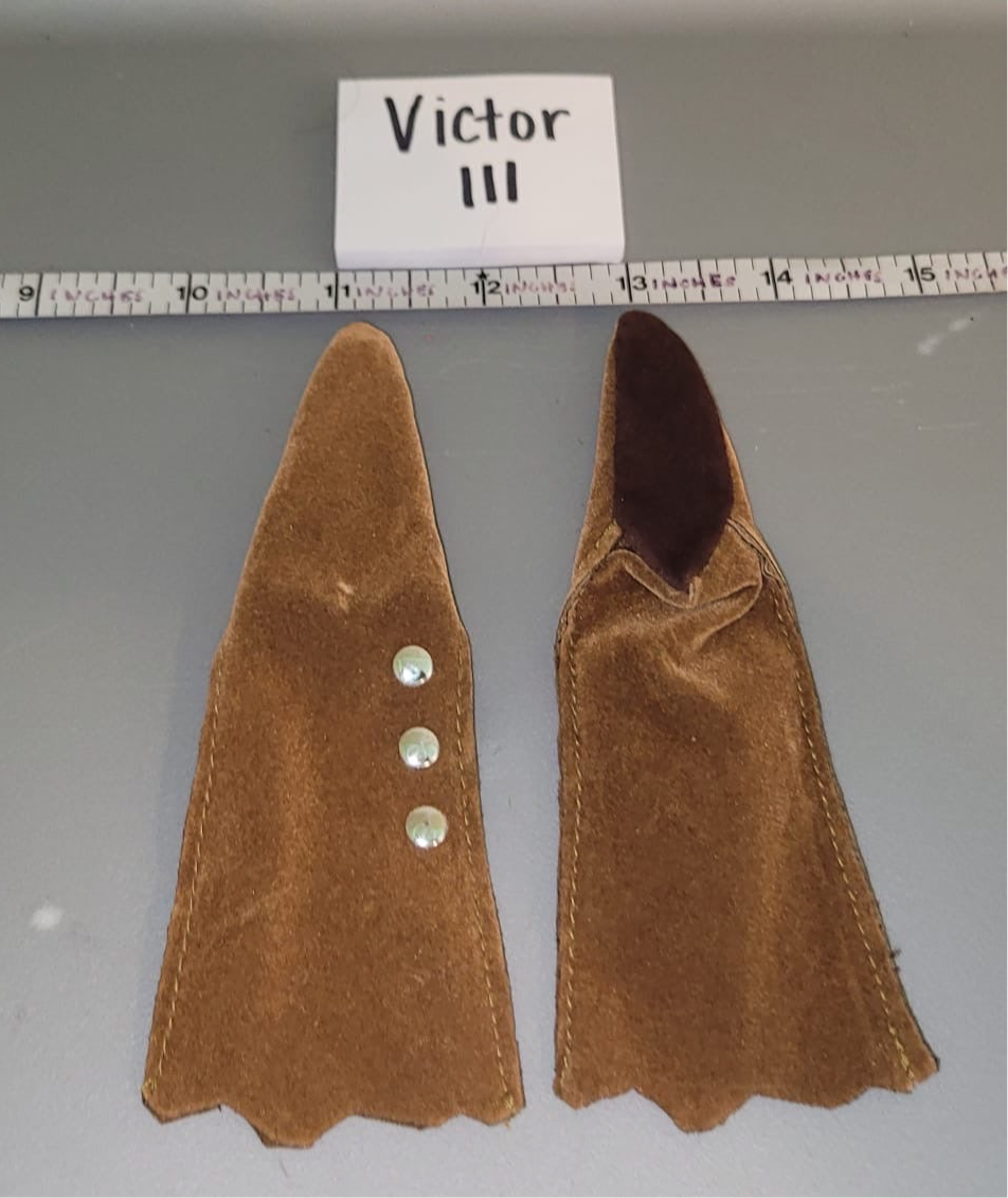 1/6 Scale Western Era Moccasin Boots - Native American