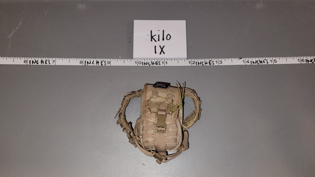 1:6 Modern Era Black Backpack