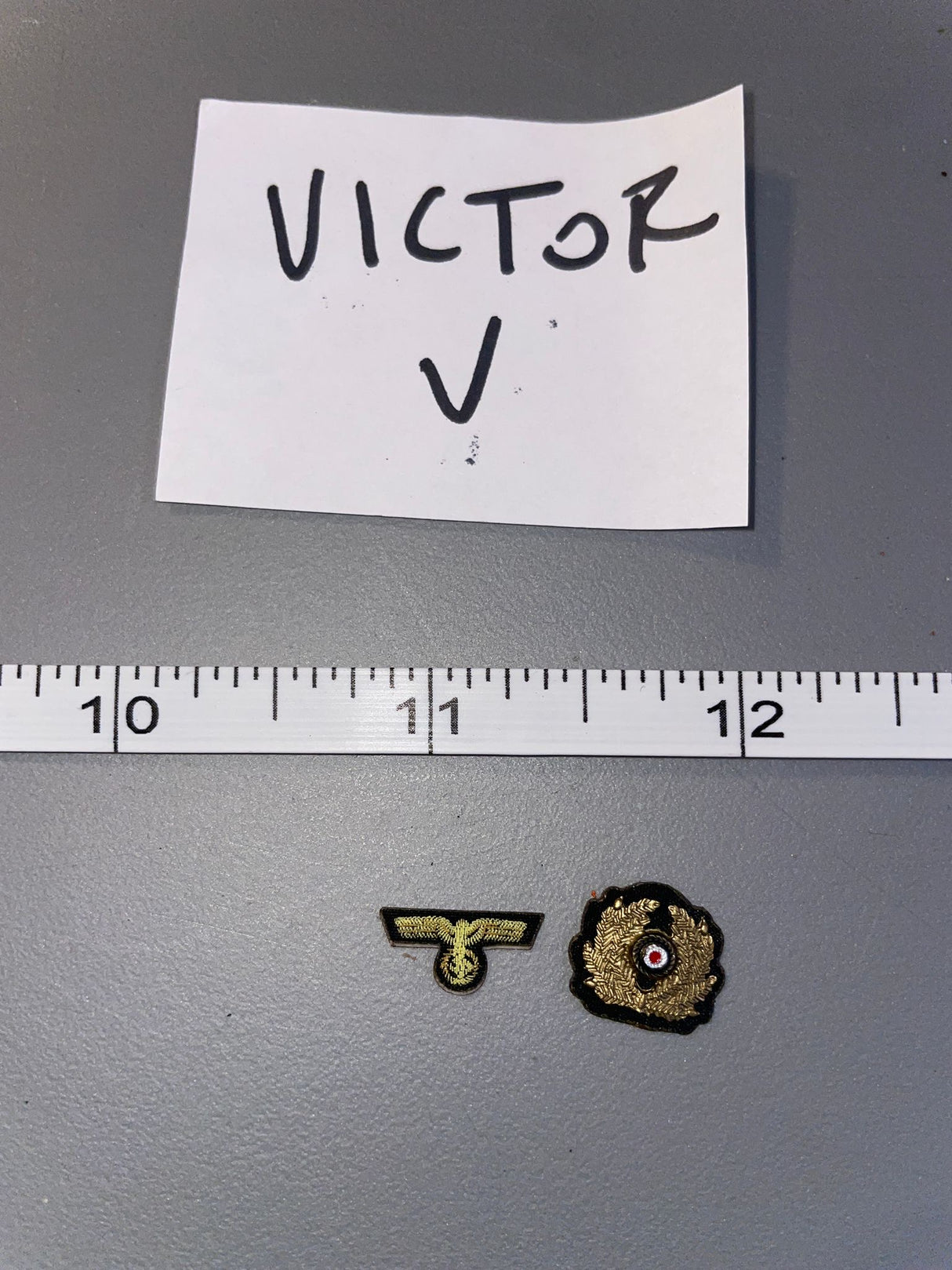 1/6 Scale WWII German Kriegsmarine Cap Insignia