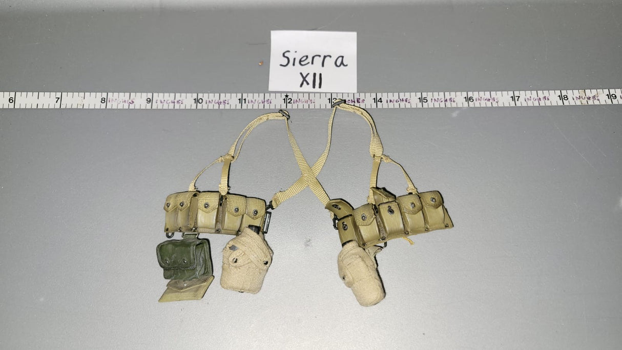 1/6 Scale WWII US Web Gear Lot