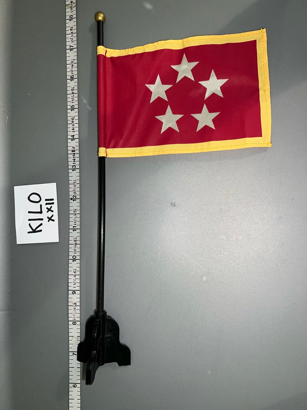 1/6 Scale WWII US General Flag