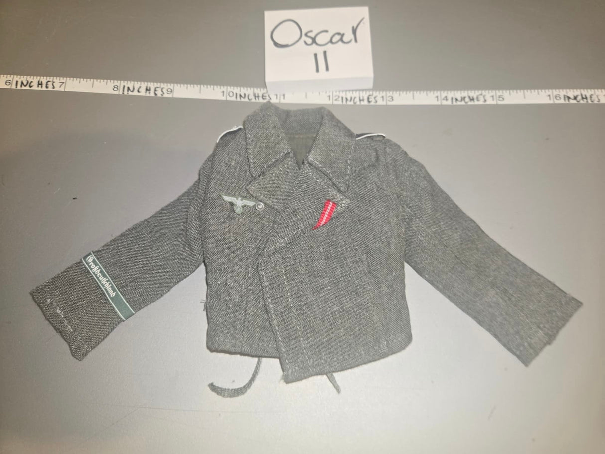 1/6 Scale WWII German Grey Tanker Tunic