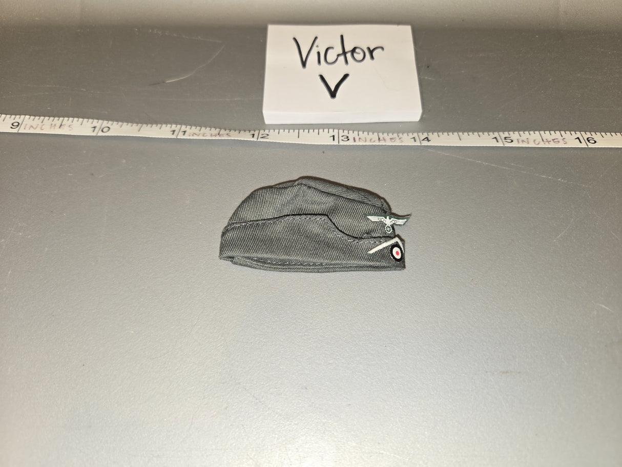 1/6 Scale WWII German Grey Field Cap - Victor V
