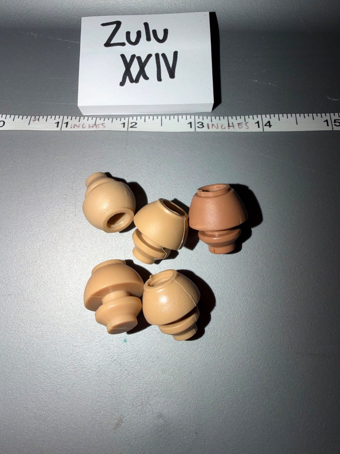 1/6 Scale Action Figure Blank Heads Set