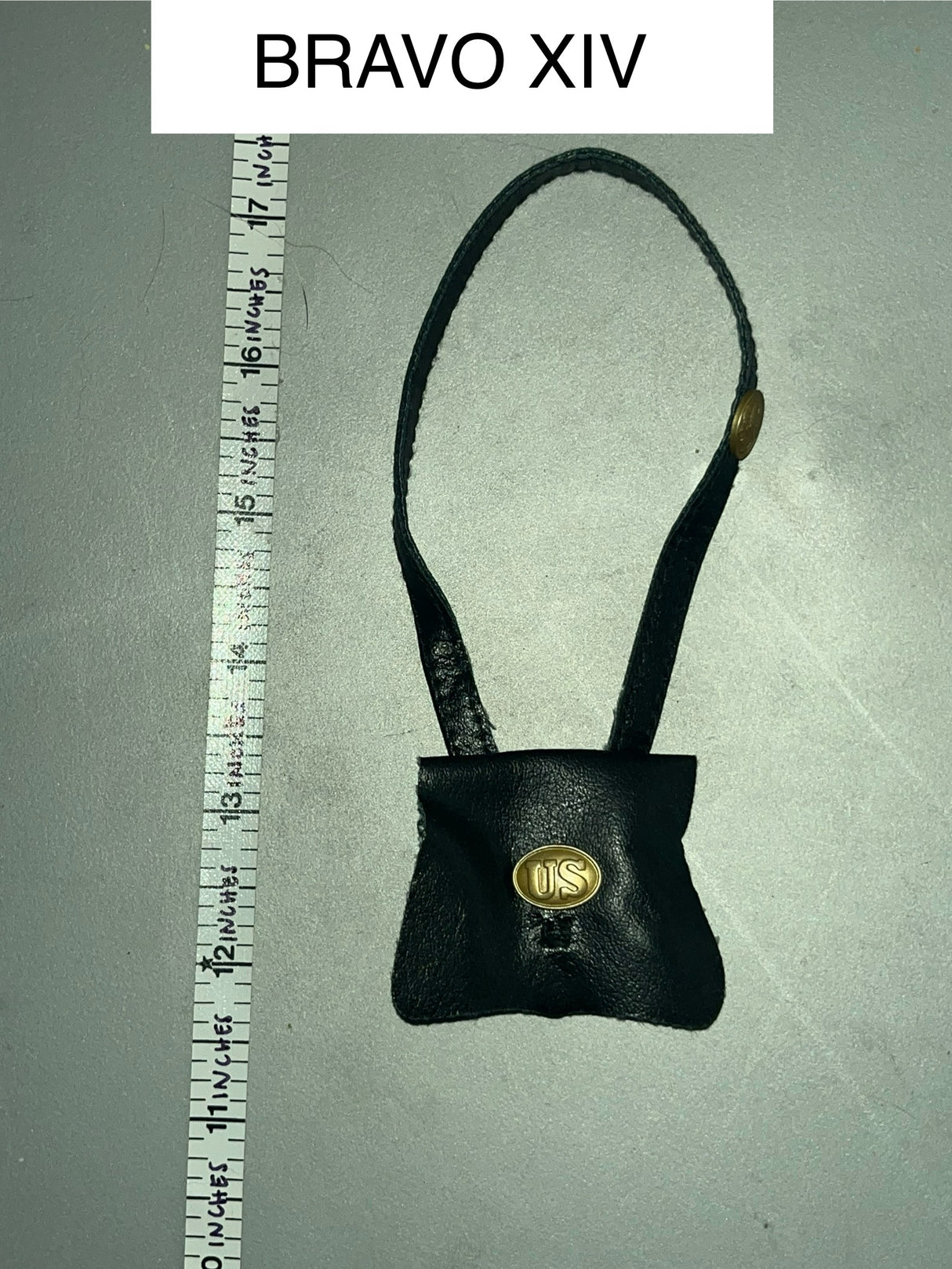 1/6 Scale Civil War Era Cartridge Bag - Union