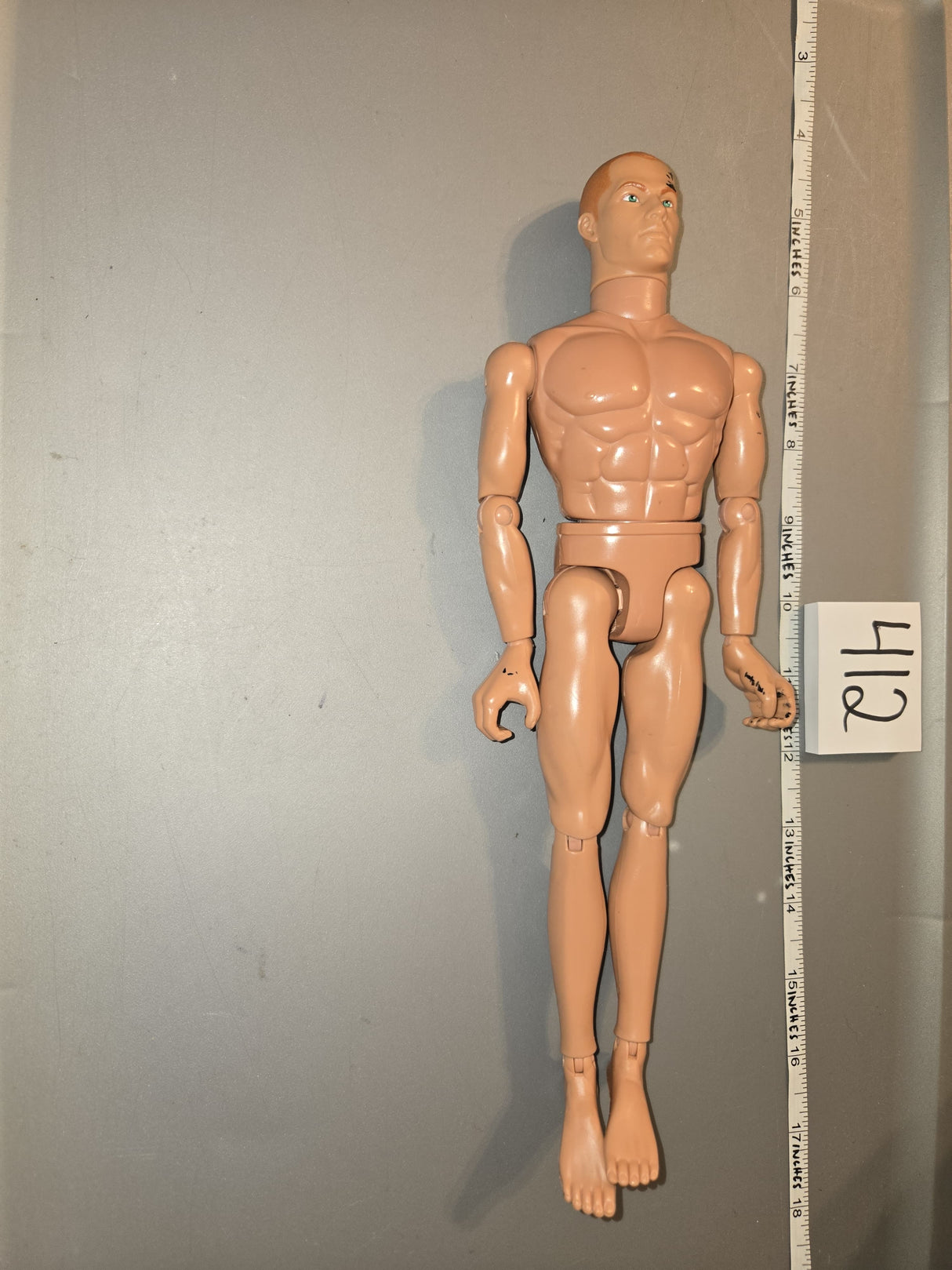 1/6 Scale Nude GI Joe Figure