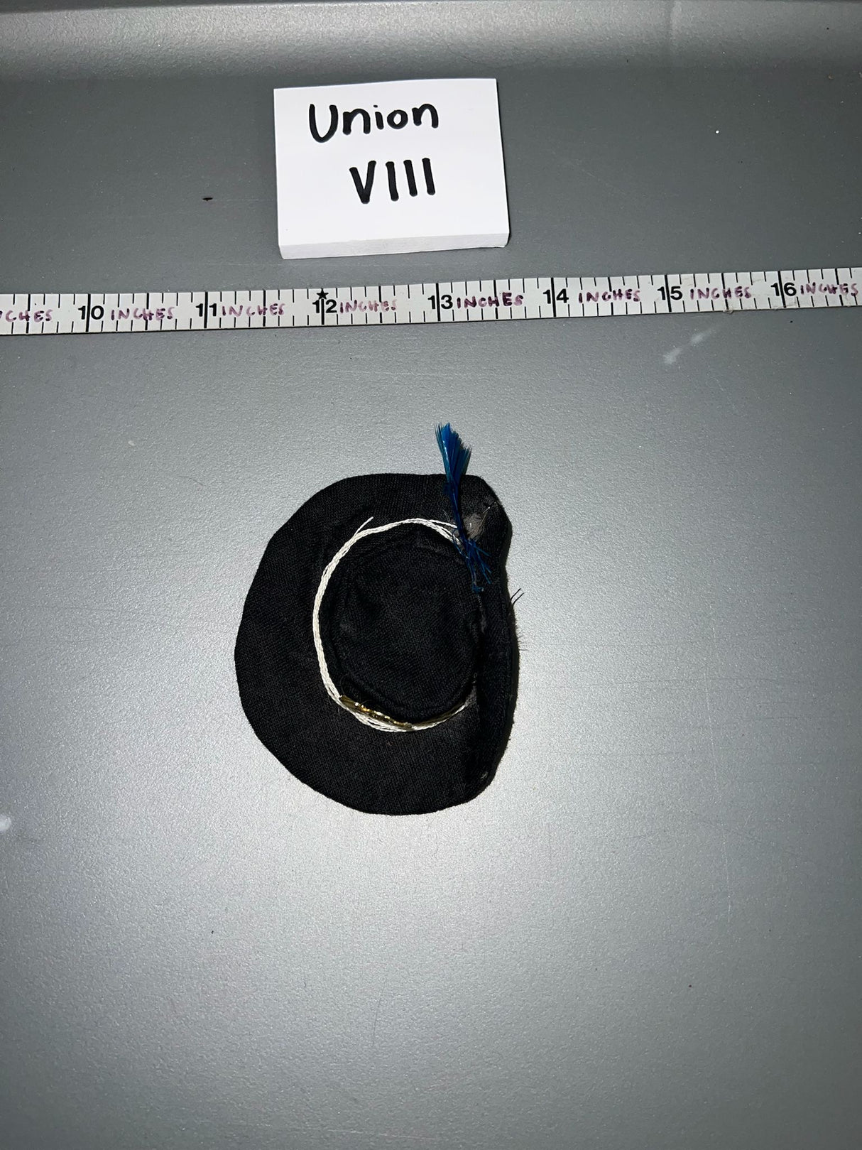 1/6 Scale Civil War Western Era Stetson Cowboy Hat - Union