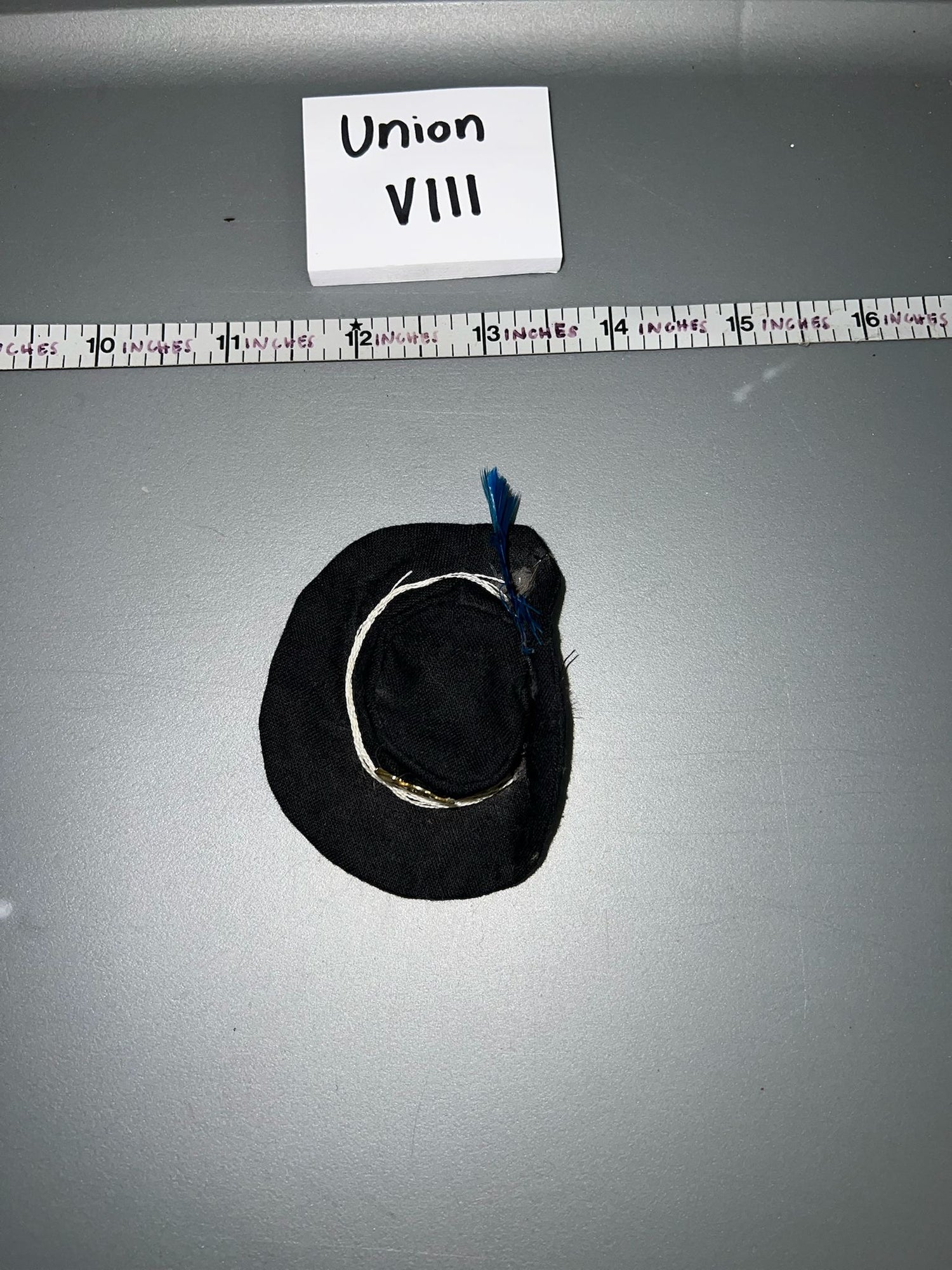 1/6 Scale Civil War Western Era Stetson Cowboy Hat - Union