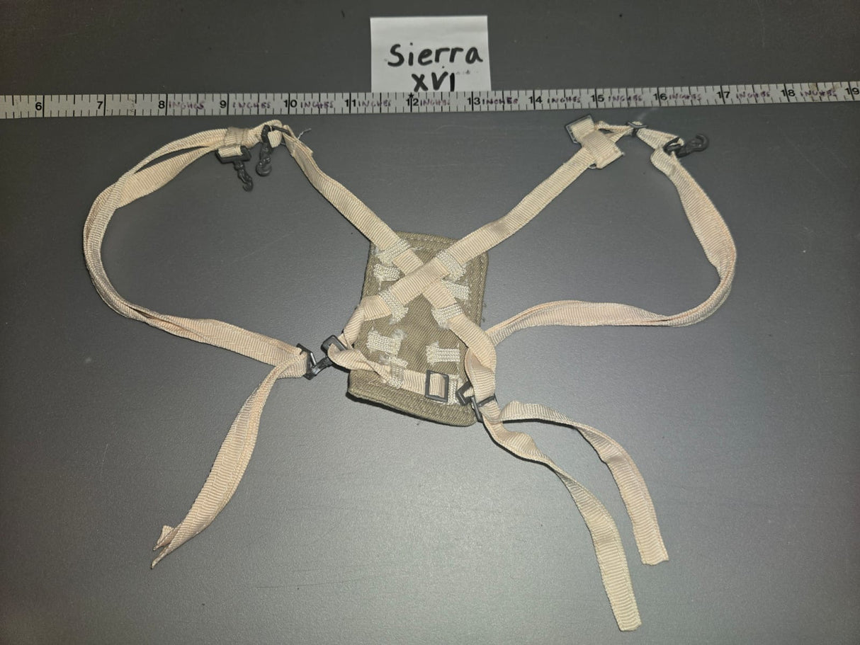 1:6 Scale WWII US Pilot Aviator Parachute Harness