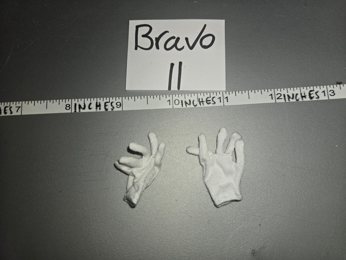 1/6 Scale Napoleonic French White Gloves -