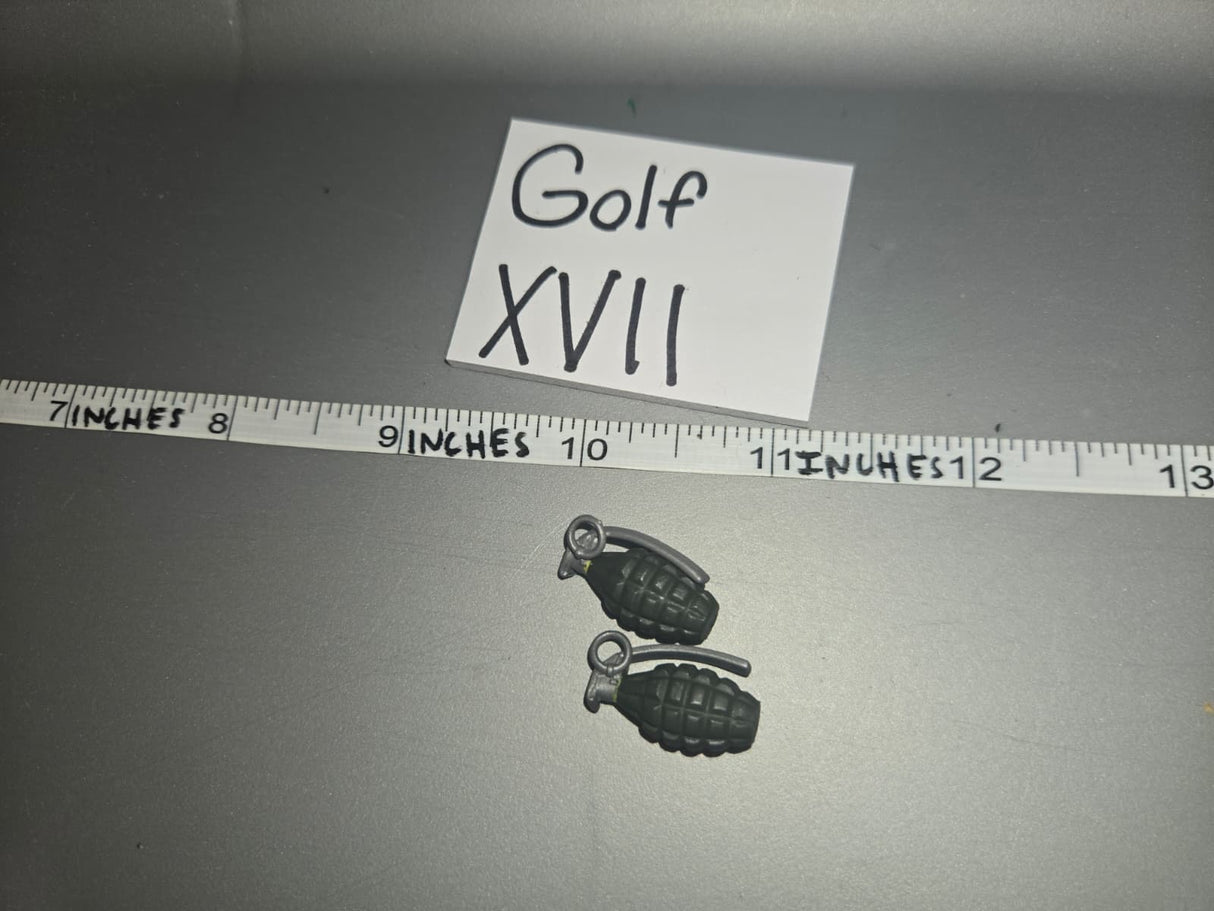 1/6 Scale WWII US Grenade Lot