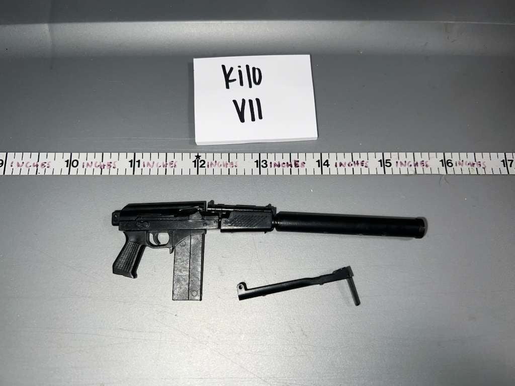 1/6 Scale Modern Russian 9A-91 Compact Assault Rifle