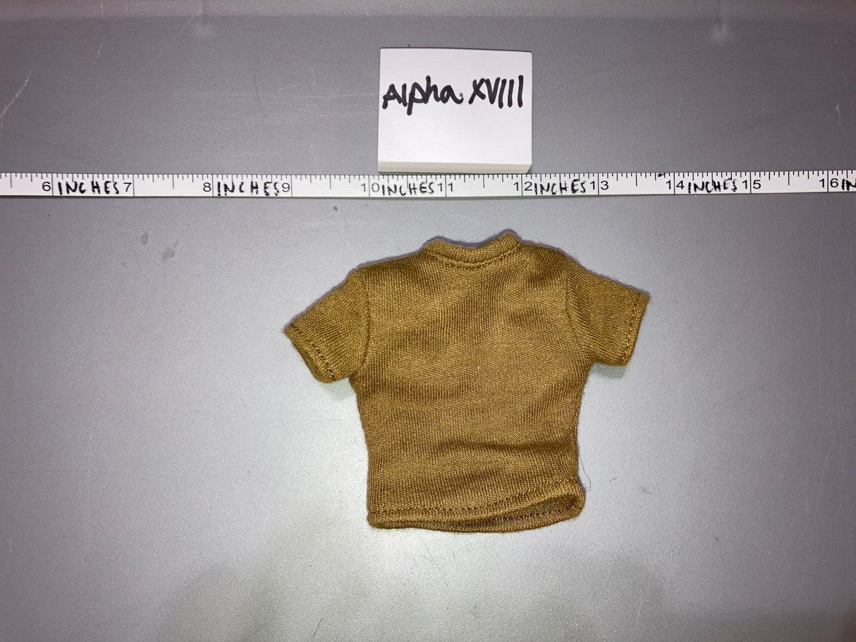 1:6 Scale Modern Era Brown T Shirt